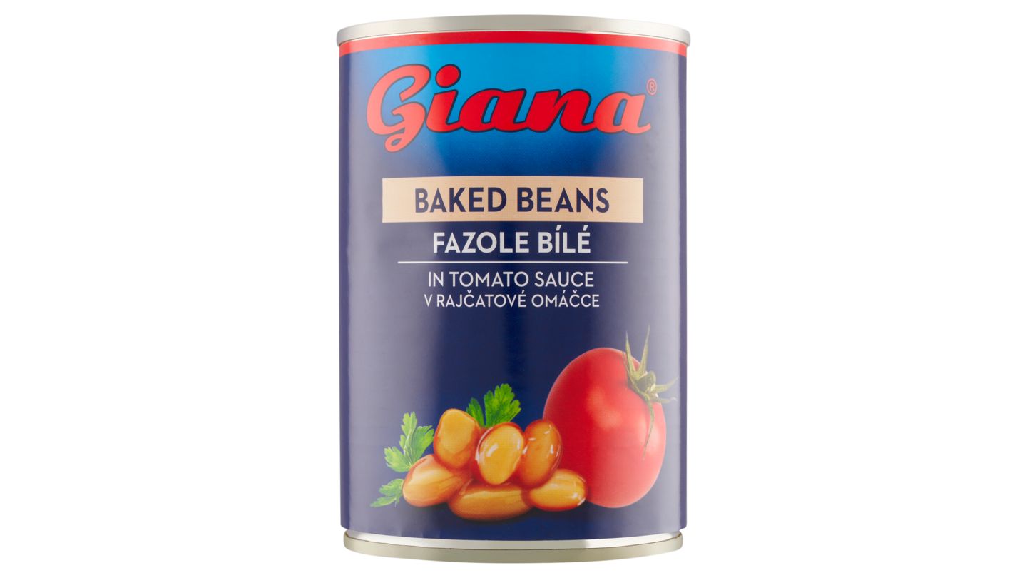 Giana Fazole bílé v rajčatové omáčce 420g
