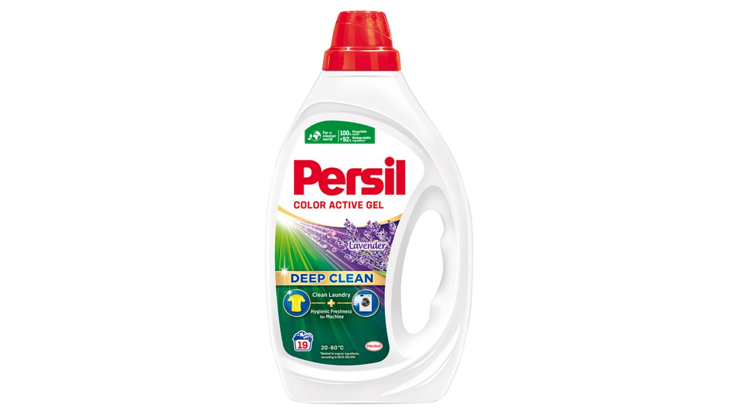 Persil Deep Clean Color Active Gel Lavender prací prostředek 19 praní 855ml