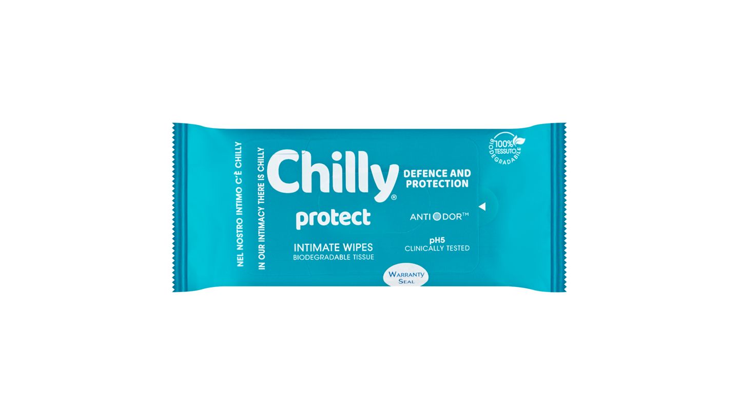 Chilly Pocket Antibacterial intimní ubrousky 12 ks
