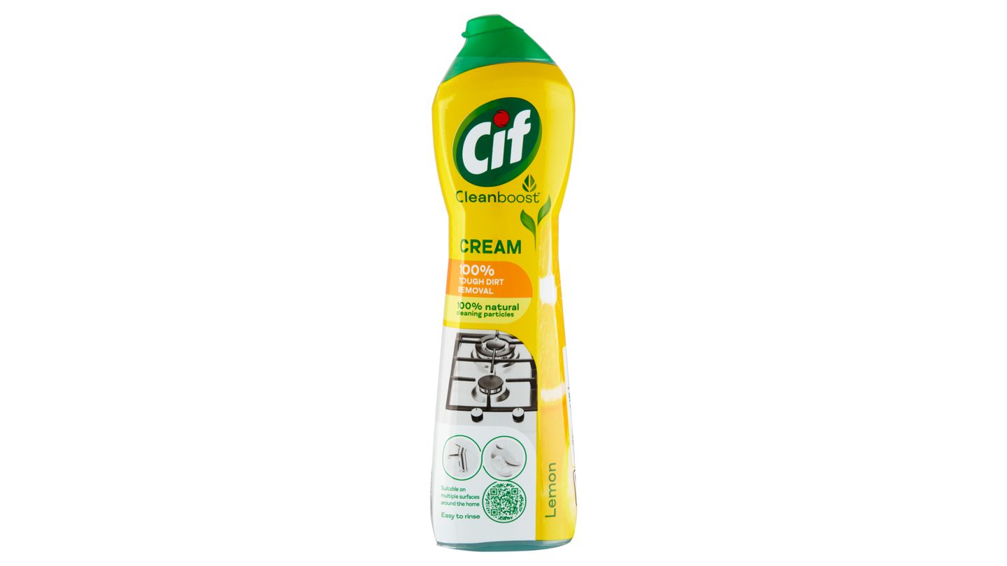 Cif Cream Lemon Tekutý písek, 500 ml