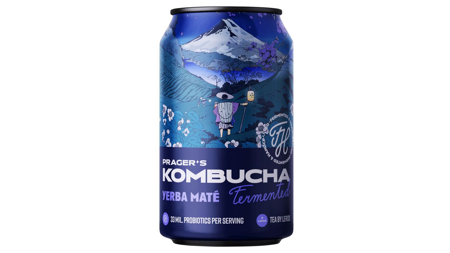F.H. Prager Kombucha yerba maté 330ml