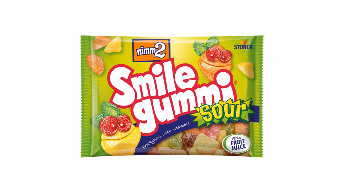 Nimm2 Smilegummi kyselé bonbóny 100g