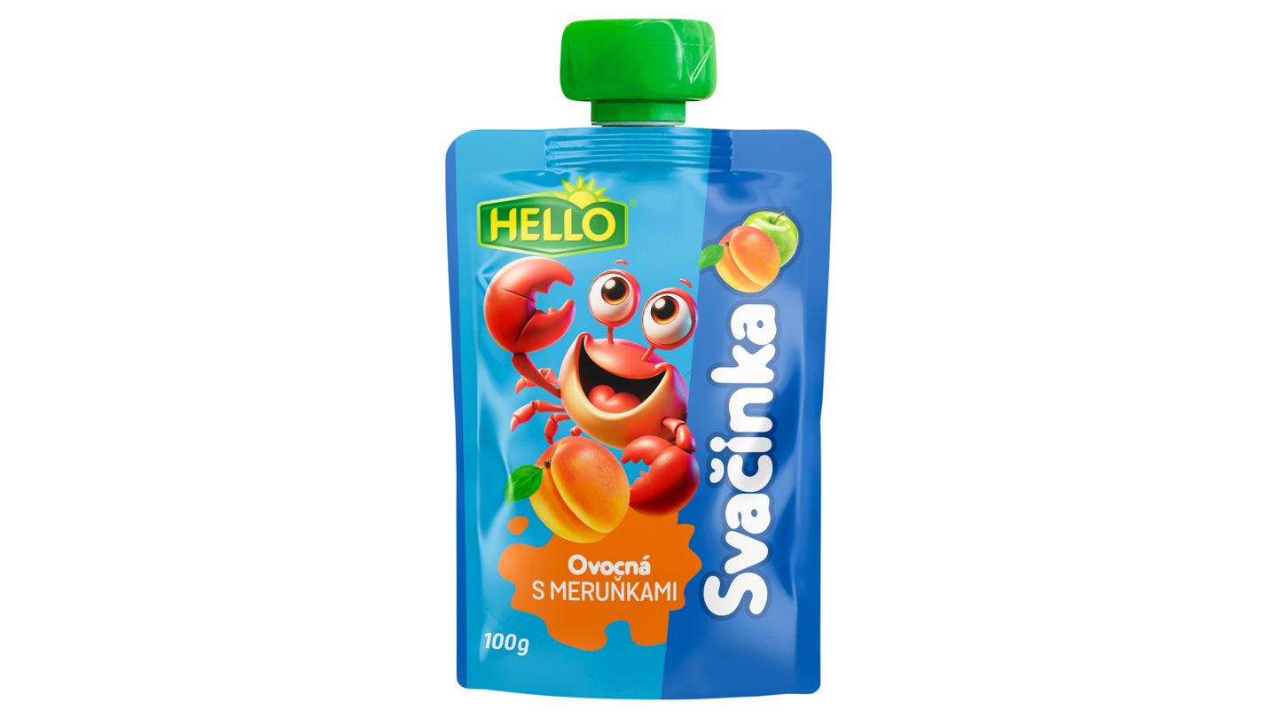Hello Ovocná přesnídávka s meruňkami 100g