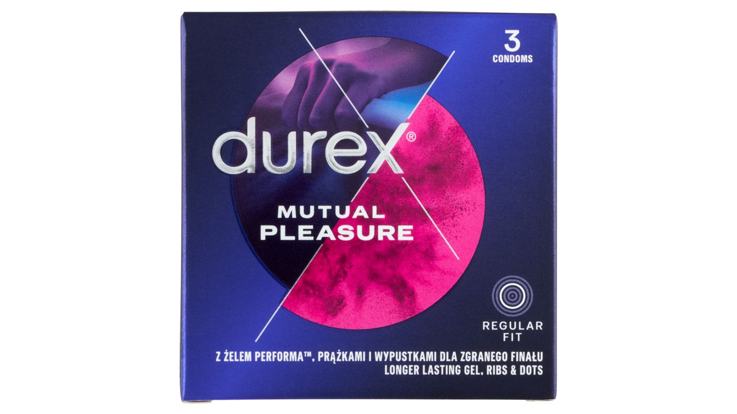 Durex Mutual Pleasure kondomy 3 ks
