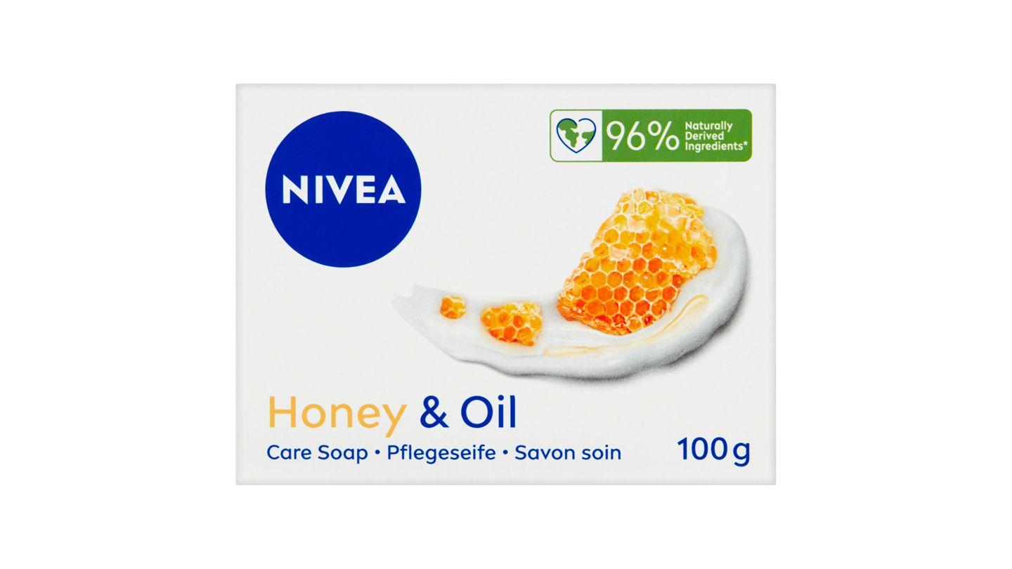 Nivea Honey & Oil pečující krémové mýdlo 100g