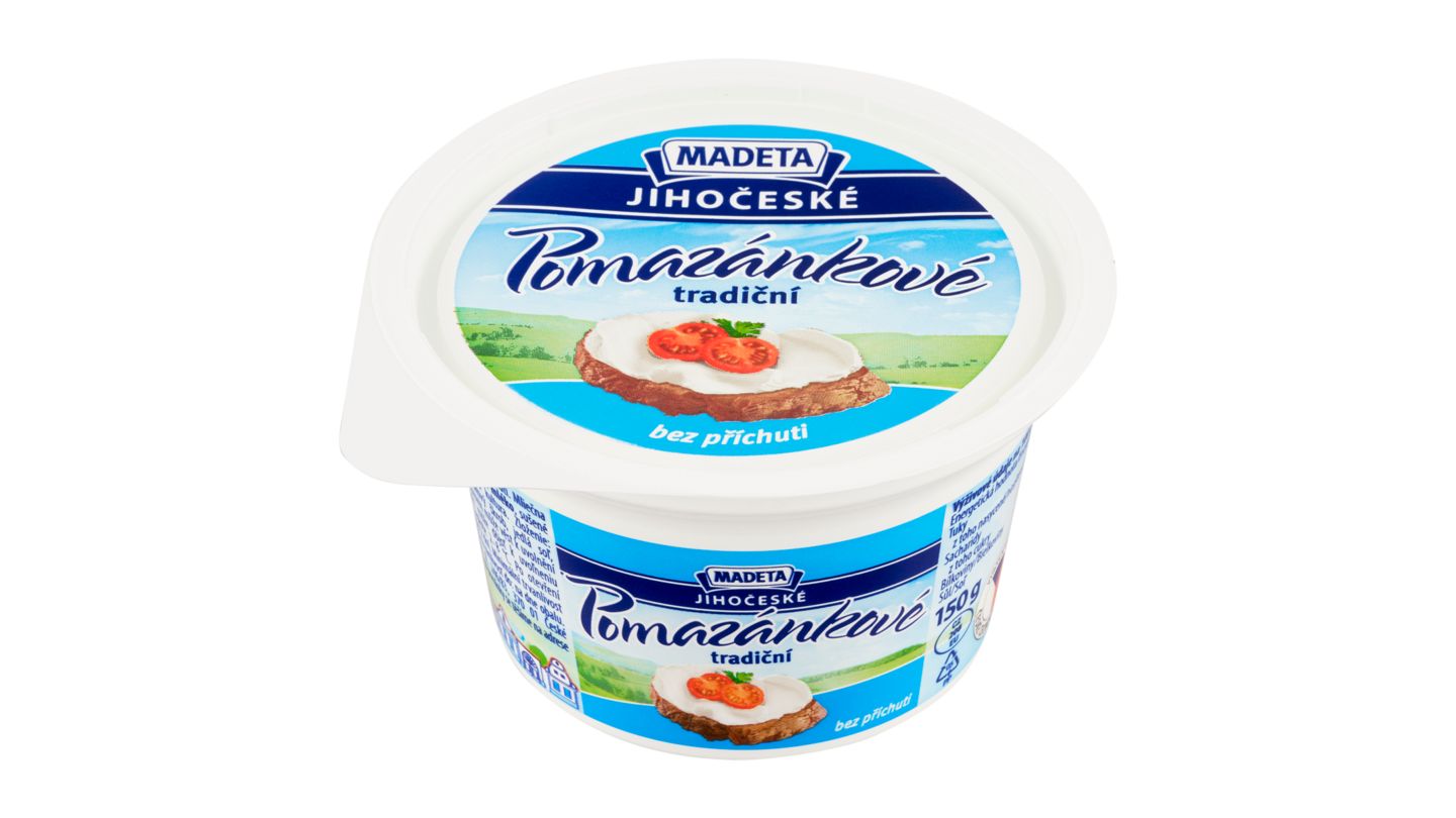 Madeta Jihočeské pomazánkové tradiční bez příchuti 150g