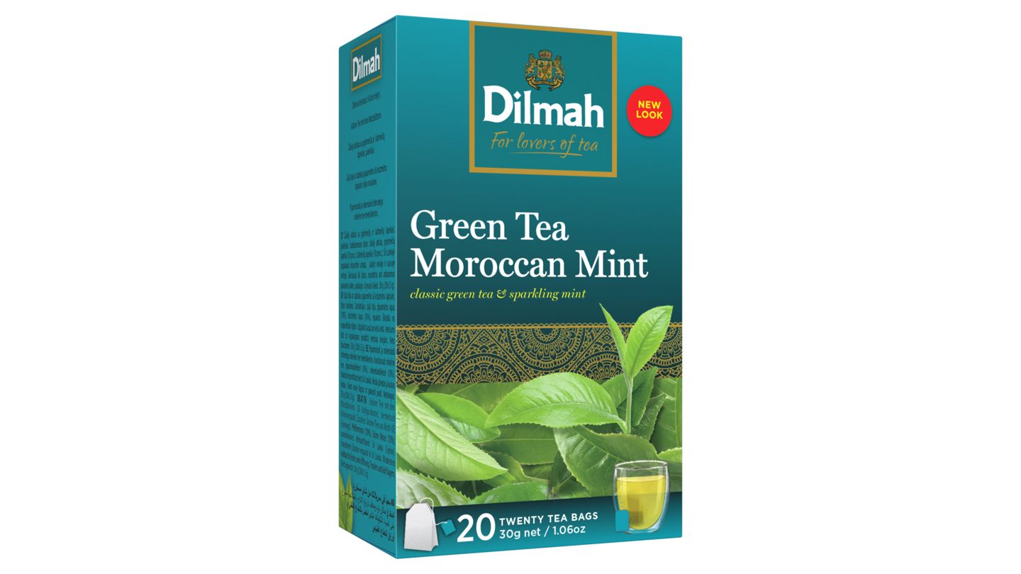 Dilmah Moroccan Mint zelený čaj 20 x 1,5g