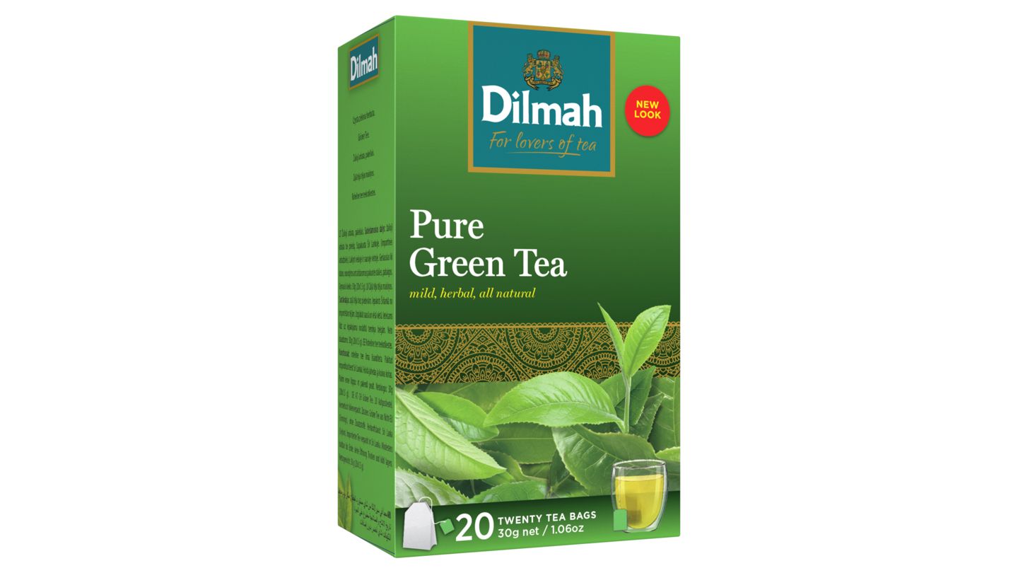 Dilmah Pure Green zelený čaj 20 x 1,5g (30g)