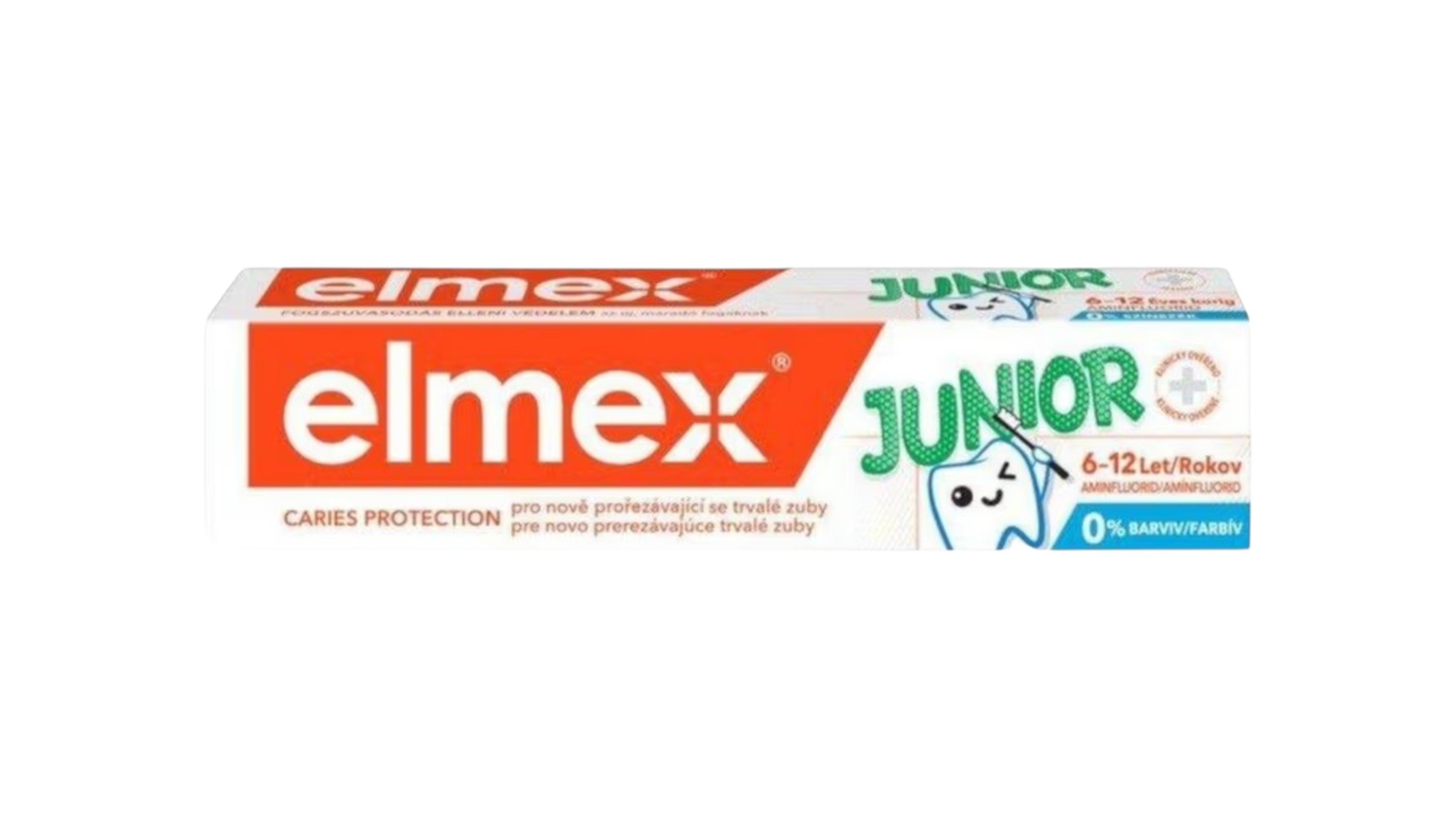 elmex® Junior zubní pasta pro děti ve věku 6-12 let 75ml