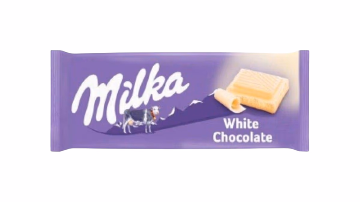 Milka Bílá čokoláda 100g