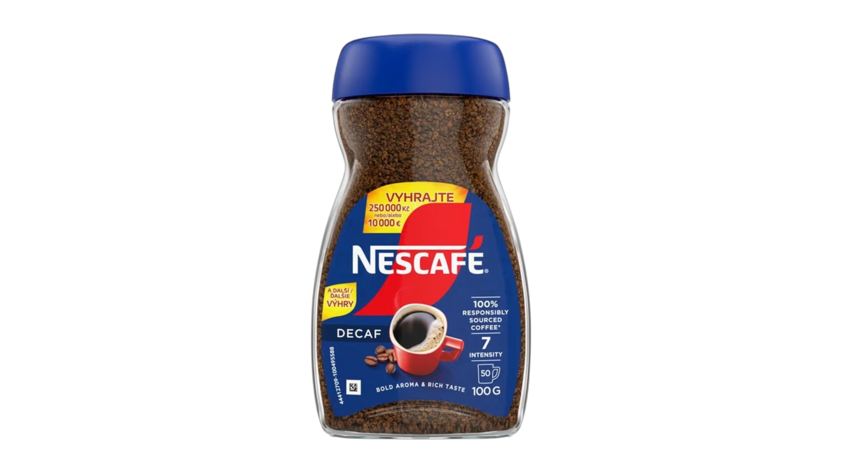 Nescafé Intantní sušená káva bez kofeinu  100 g