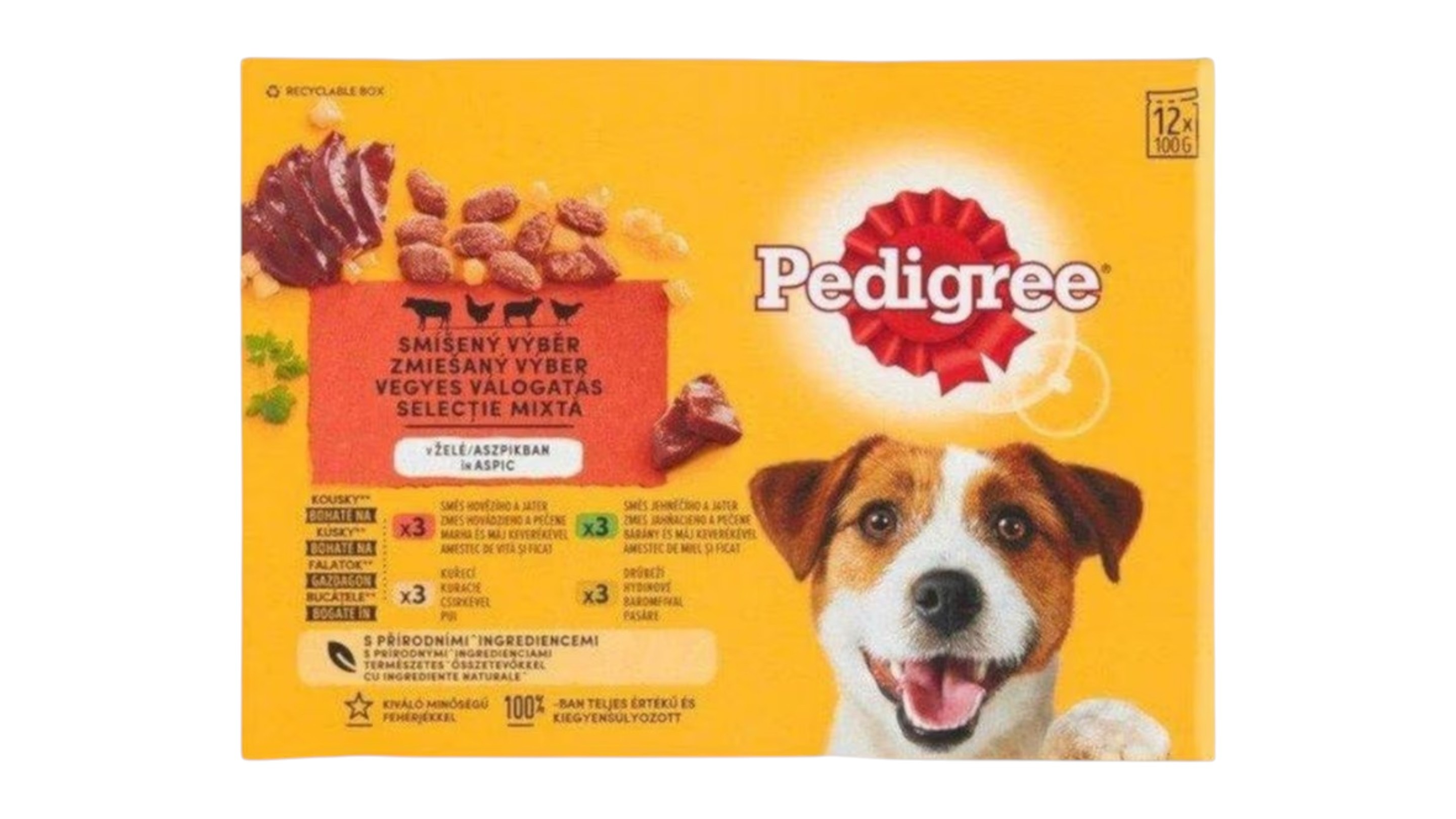 Pedigree Smíšený výběr v želé, 12 x 100 g