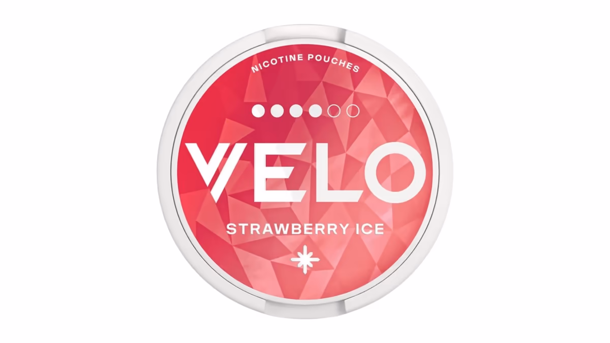 K18+ VELO STRAWBERRY ICE Nikotinový sáček
