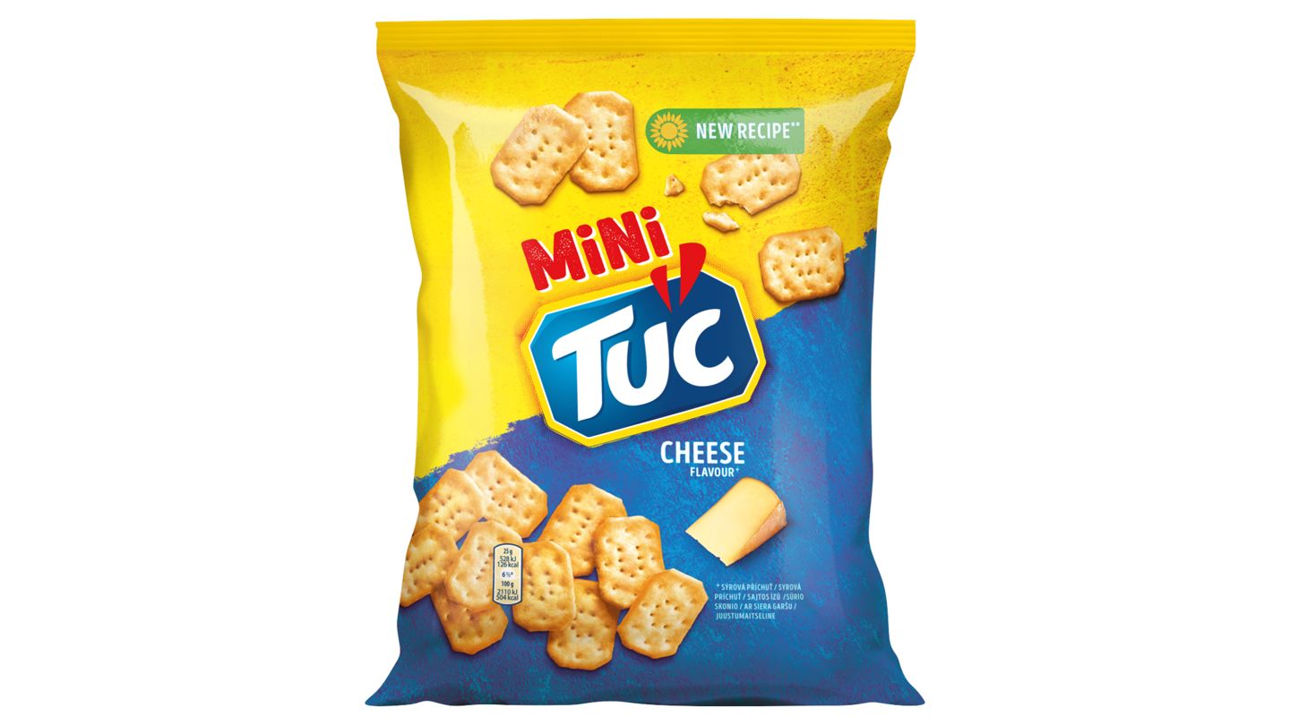 Tuc Krekry Mini S Příchutí Sýru 100g