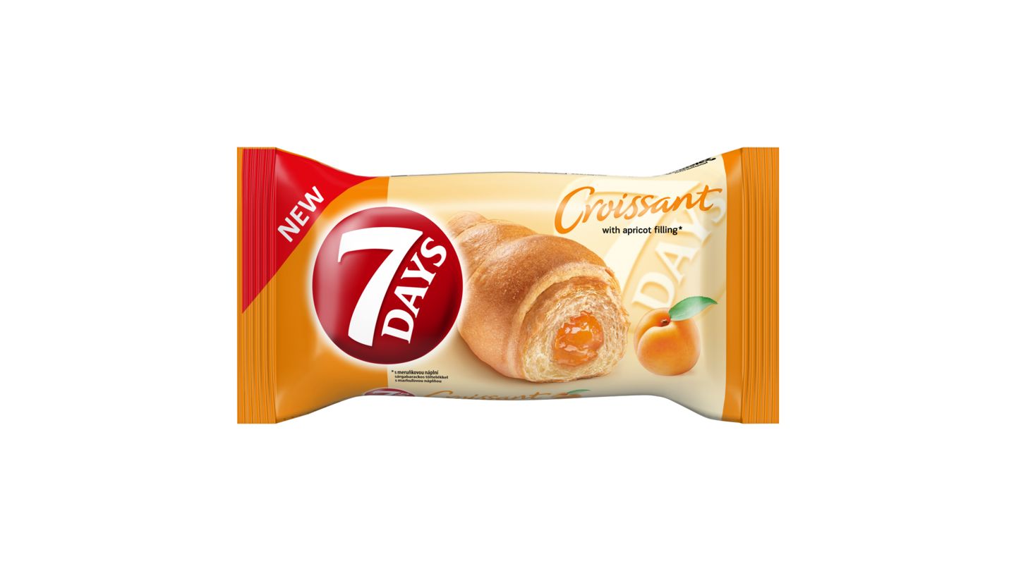 7 Days Croissant S Meruňkovou Náplní 60g