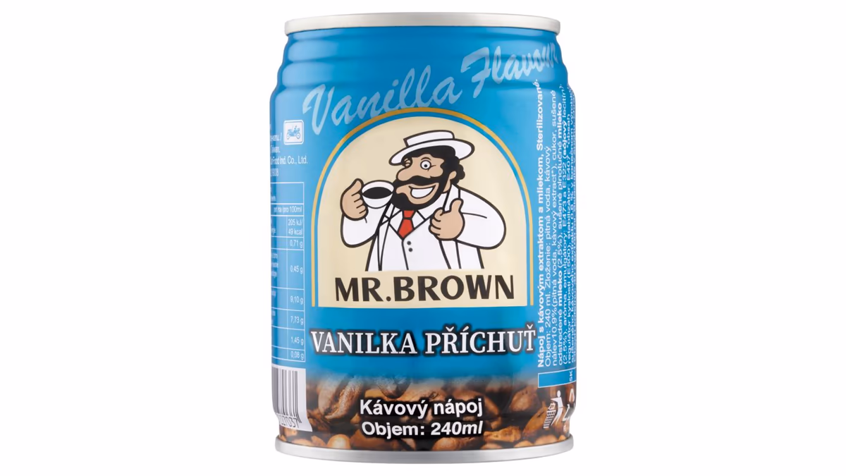 Mr.Brown - vanilla ledová káva 0,24 l