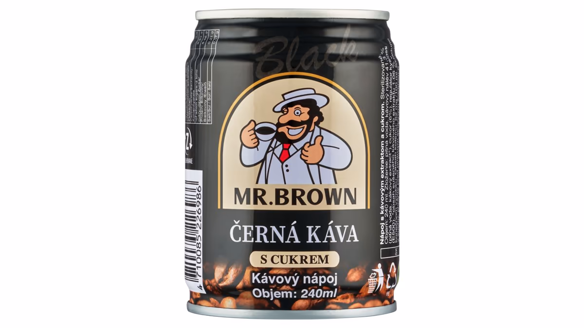 Mr. Brown Black Coffee (240 ml)