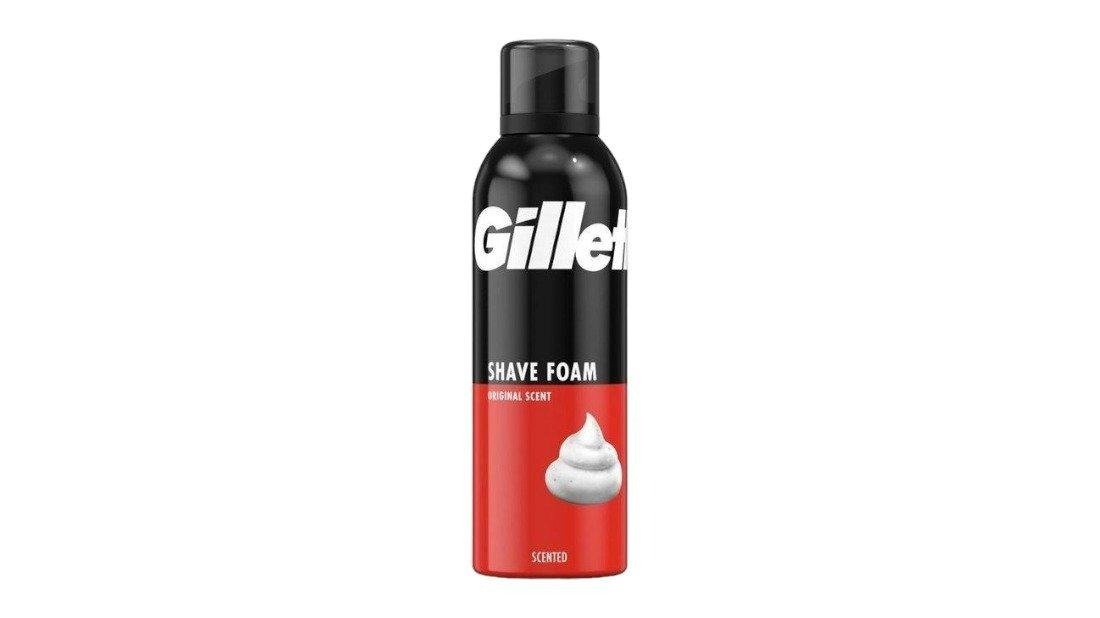 Gillette Classic Pěna na holení pro rychlé a snadné holení, 200 ml