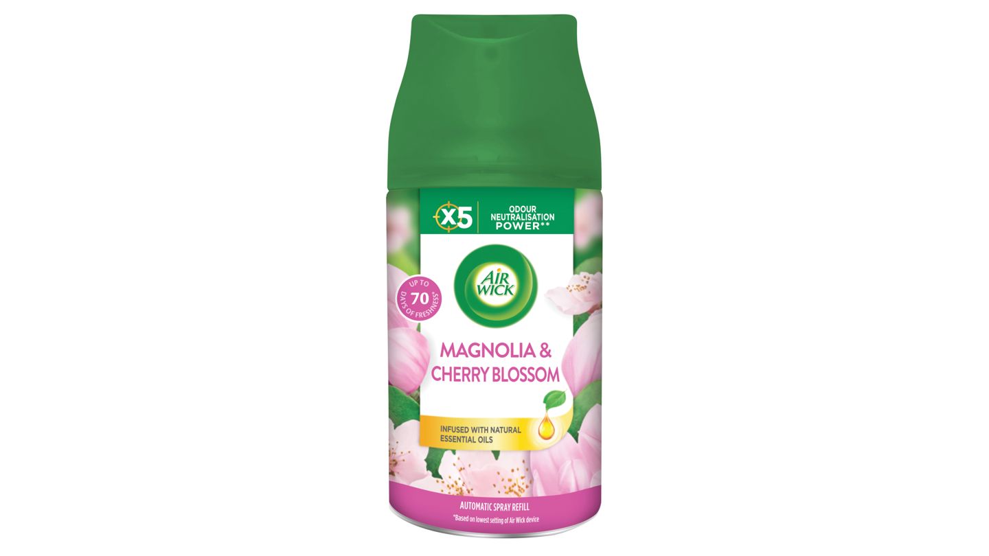 Air Wick Freshmatic Náplň do osvěžovače vzduchu magnolie a květy třešní 250ml