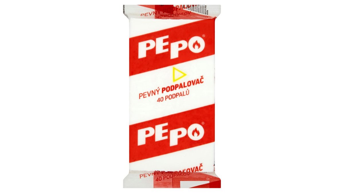 Pepo Pevný podpalovač 40 podpalů, 1 ks