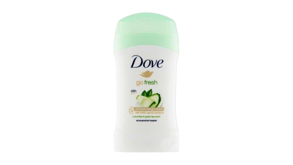 Dove Go Fresh Cucumber & Green Tea tuhý antiperspirant, 40 ml
