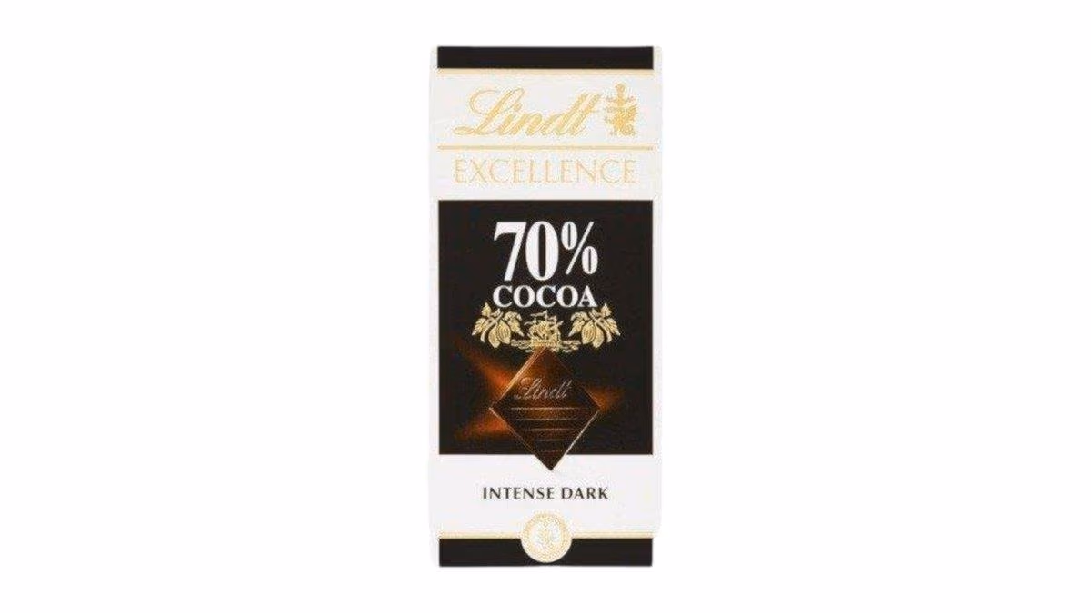 Lindt Excellence Extra hořká čokoláda 70 %, 100 g
