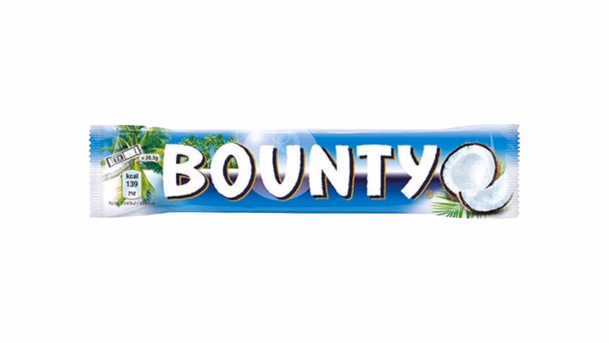 Bounty Mléčná čokoláda plněná kokosem 2 x 28,5g (57g)