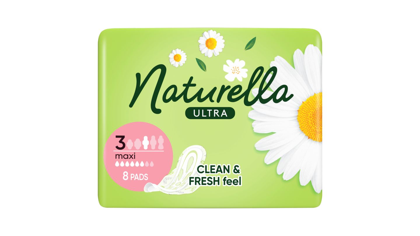 Naturella Ultra Maxi Velikost 3 Vložky S Křidélky 8 ks