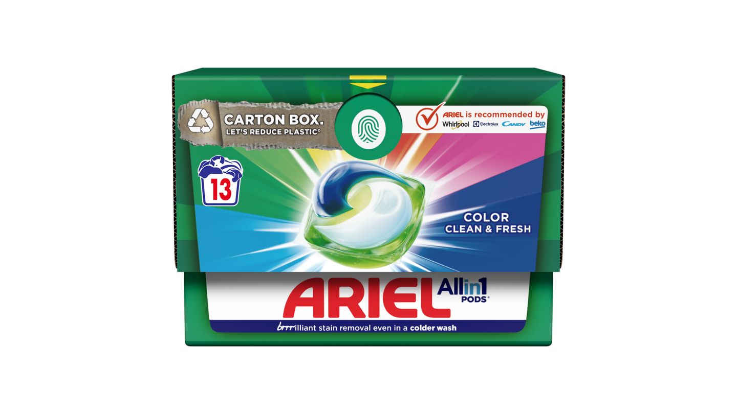 Ariel All-in-1 PODS, Kapsle Na Praní, 13 Praní