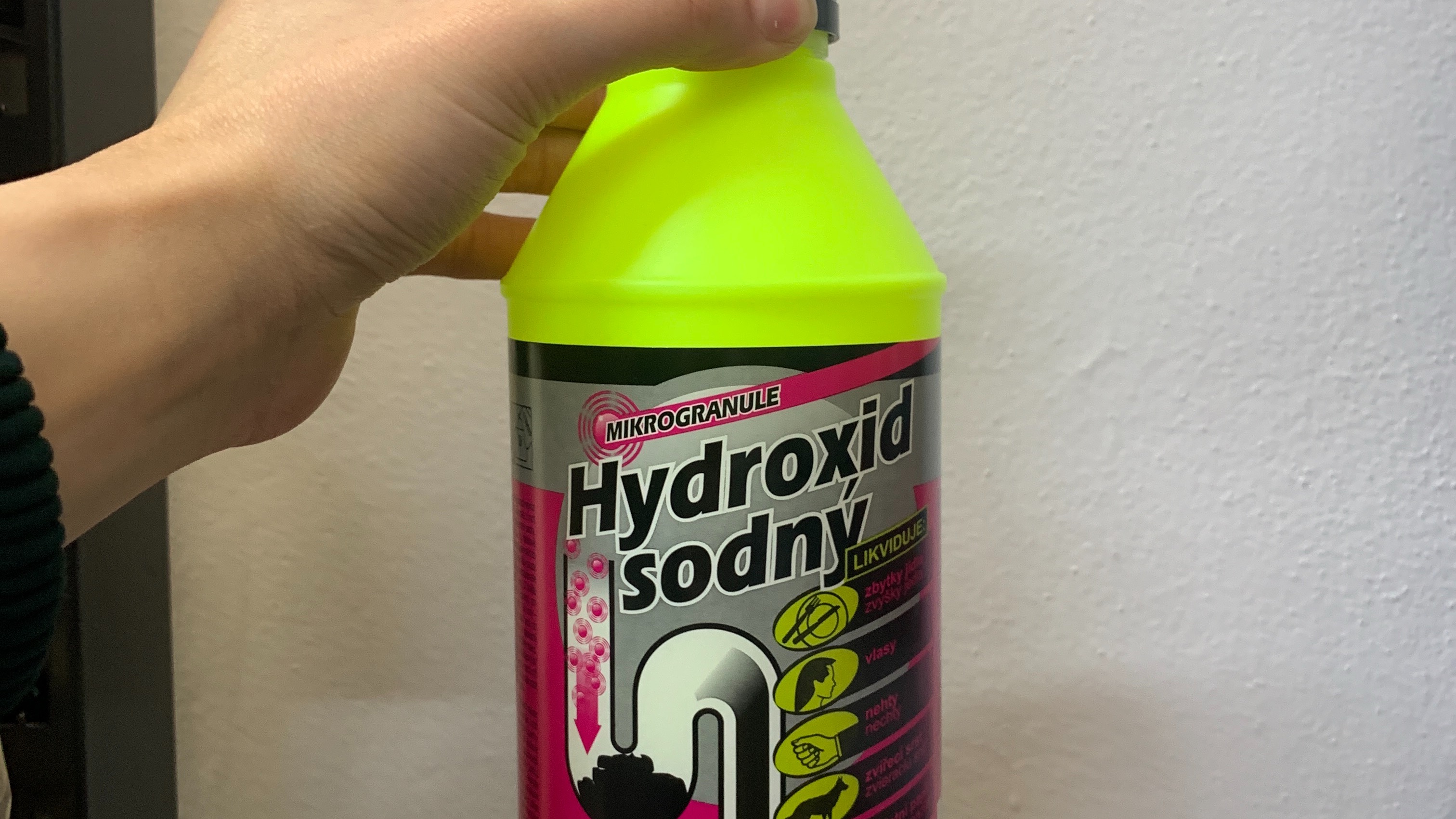 HYDROXID SODNÝ Čistící prostředek na odpady 1 kg