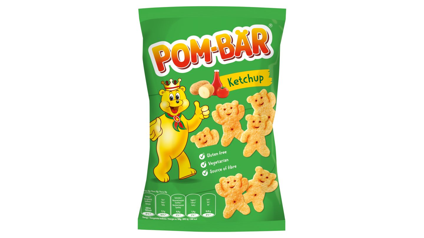 Pom-Bär S příchutí kečup 50g