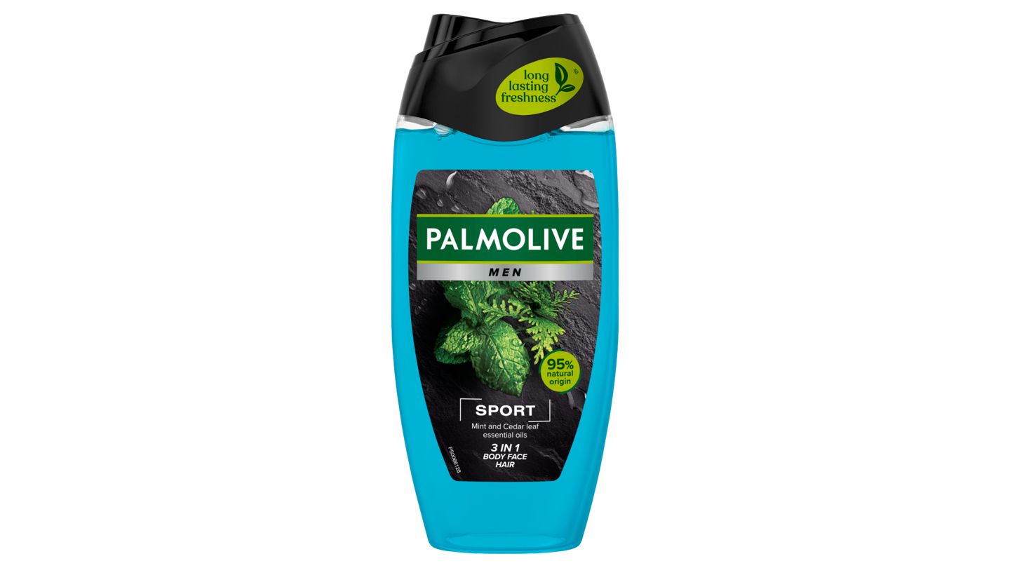 Palmolive Men Sport sprchový gel pro muže 3v1 250ml