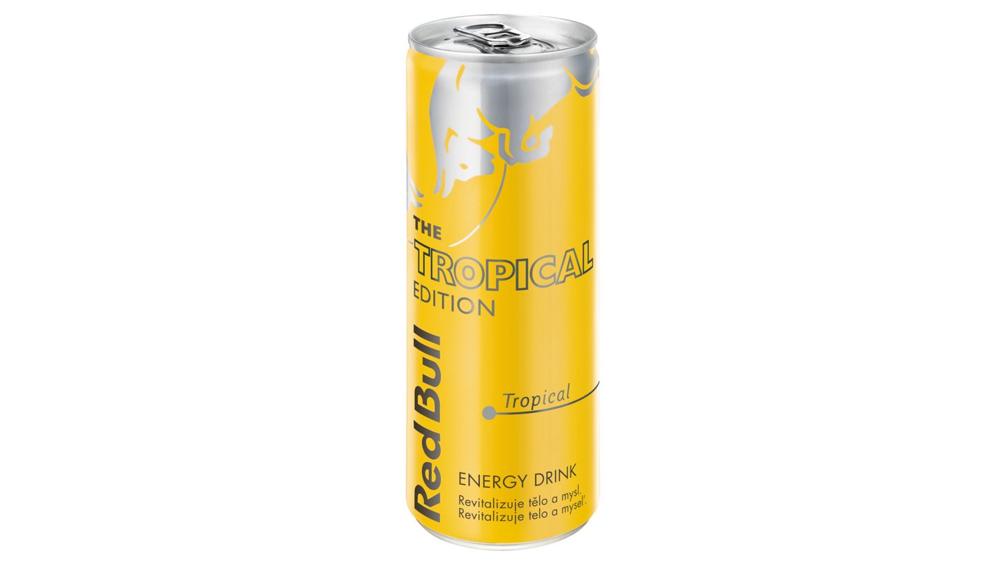 Red Bull - tropical edition 0,25 l