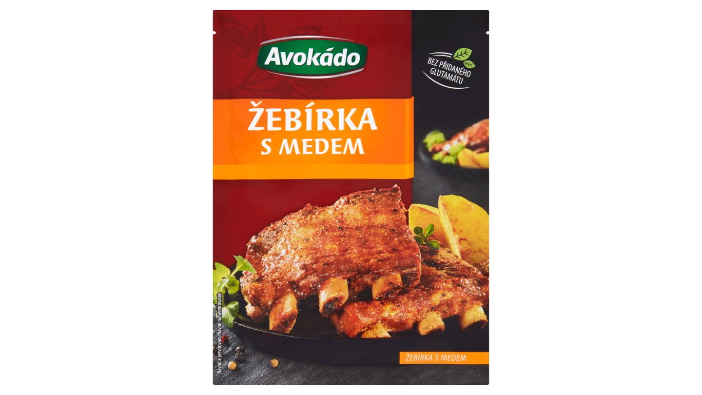 Avokádo Žebírka s medem 30g