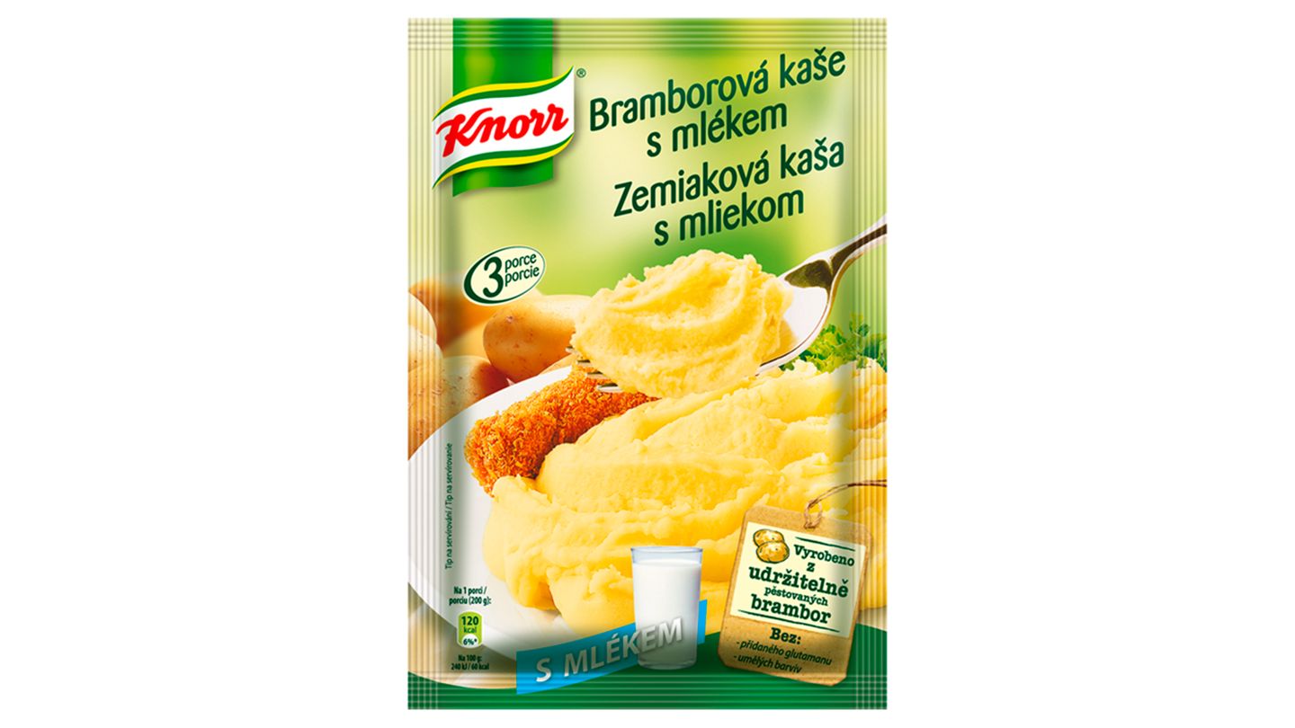 Knorr Příloha bramborová kaše s mlékem 94,5g