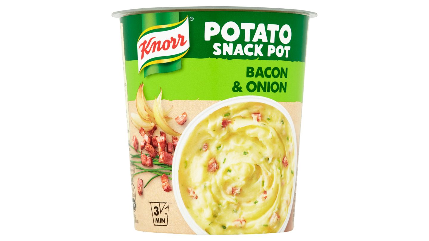 Knorr Snack Bramborová kaše se slaninou a cibulí 51g