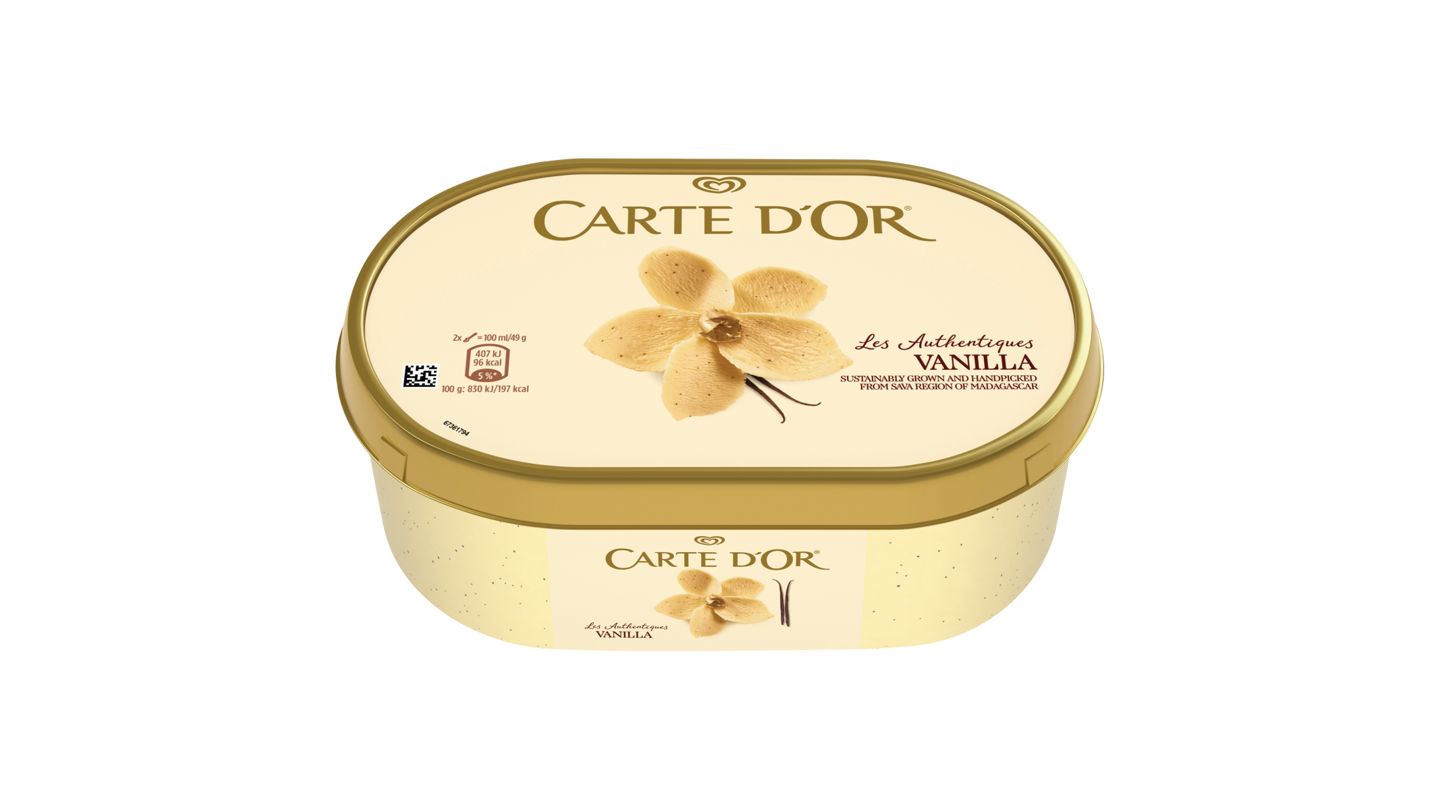Carte d'Or Vanilla vanilková zmrzlina 1000ml