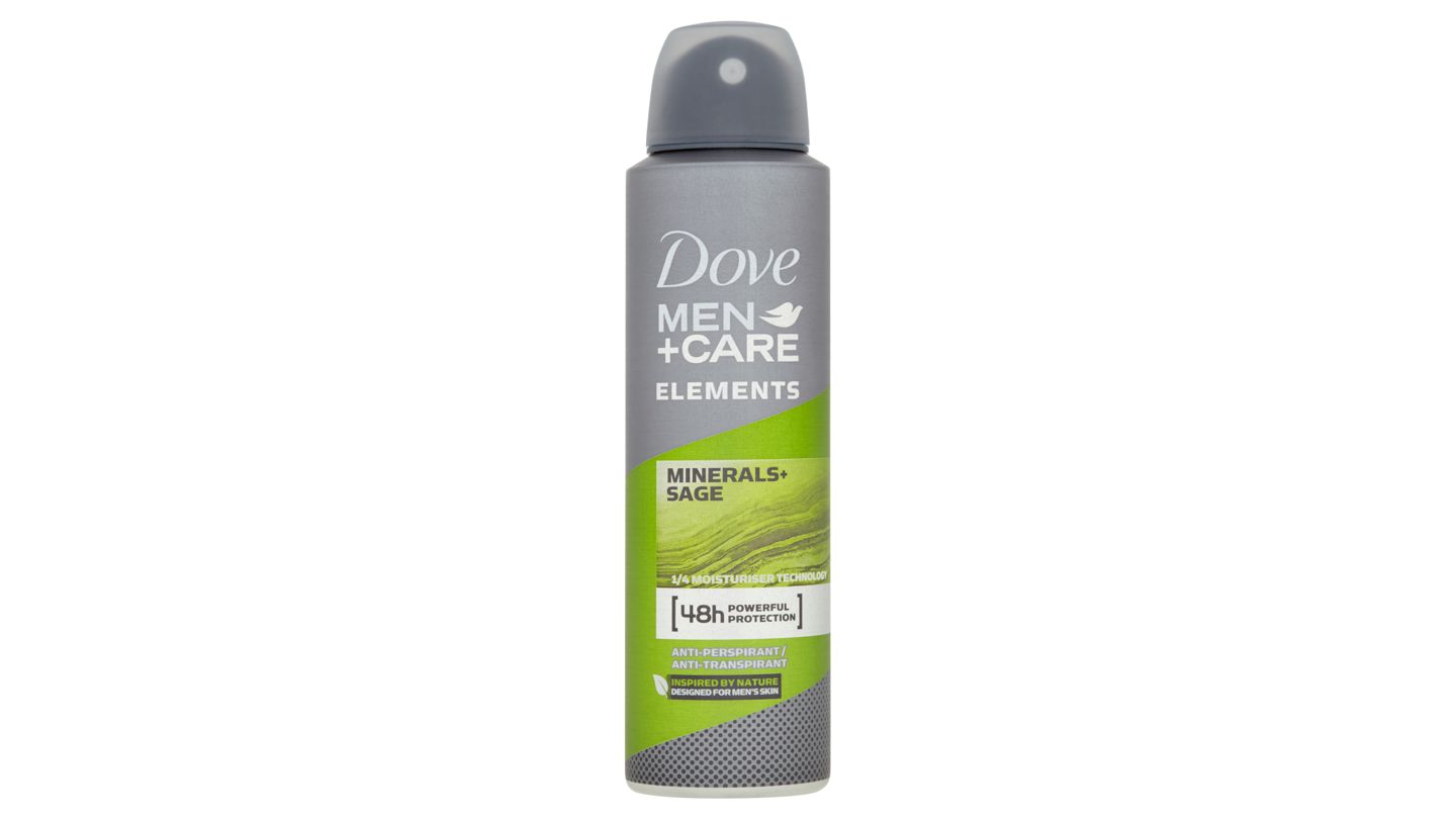 Dove Men+Care Minerals sage  antiperspirant sprej pro muže 150ml