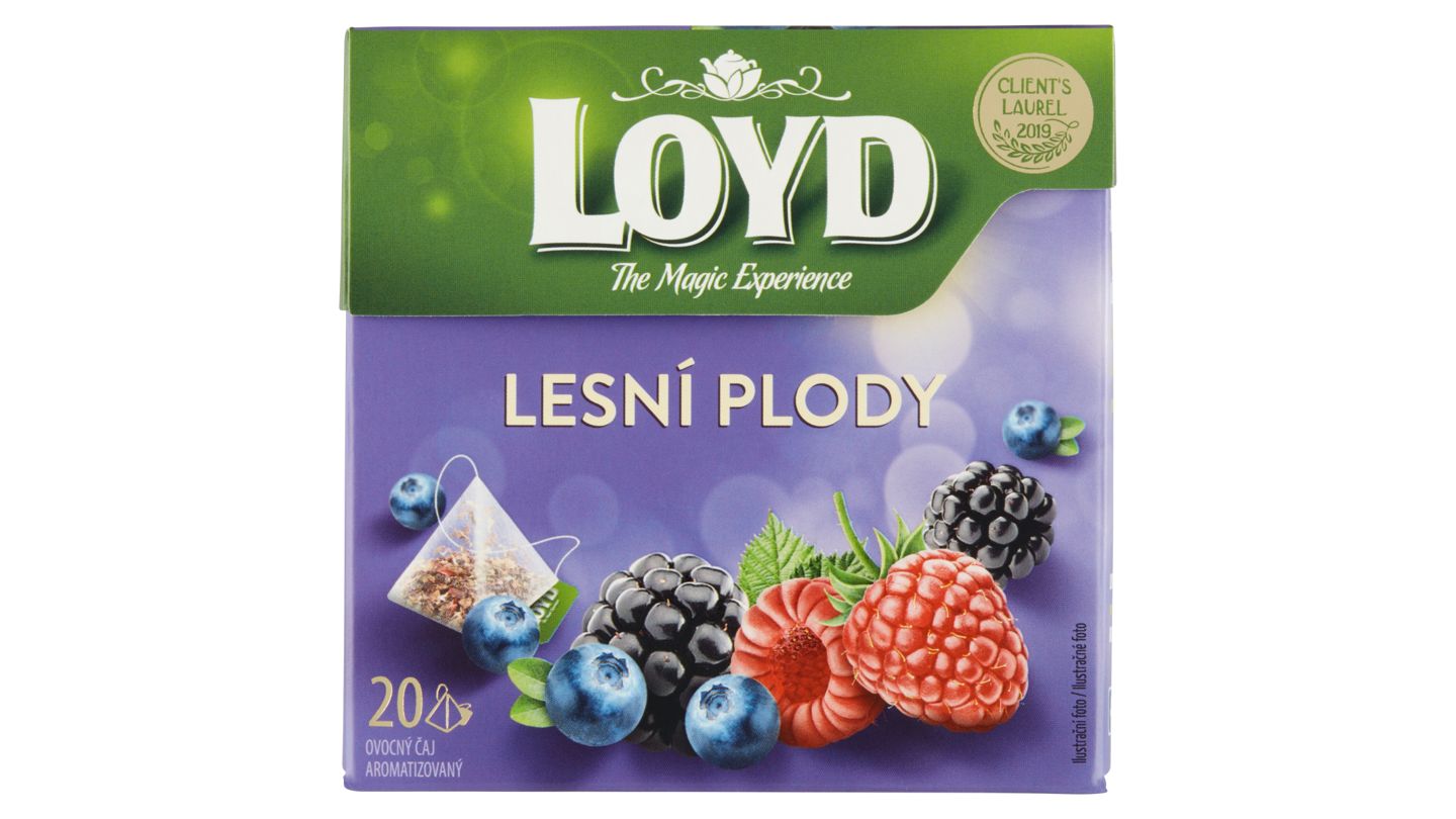 Loyd Ovocný čaj aromatizovaný lesní plody 20 x 2g (40g)