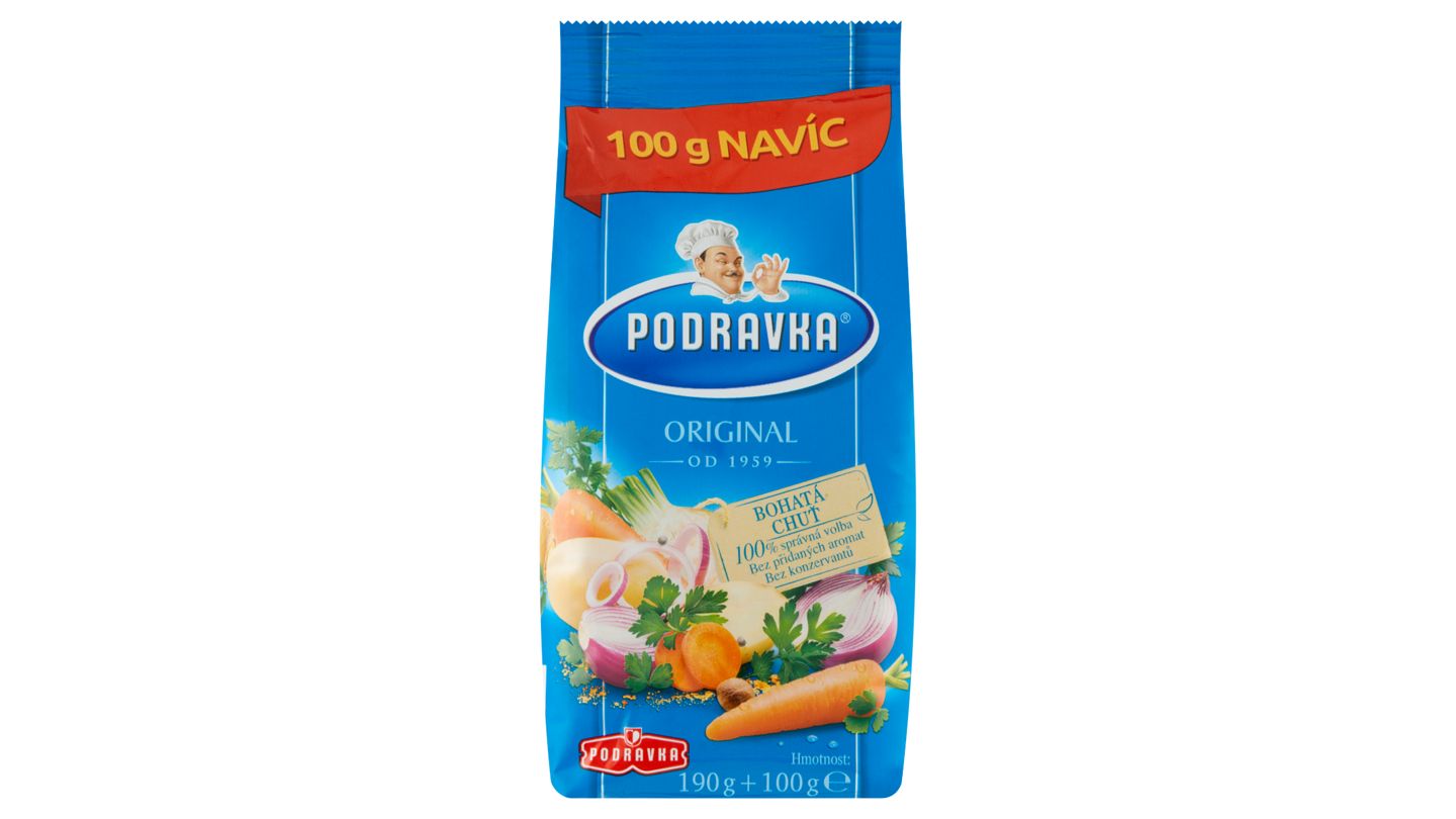 Podravka Přísada do jídel 190g + 100g