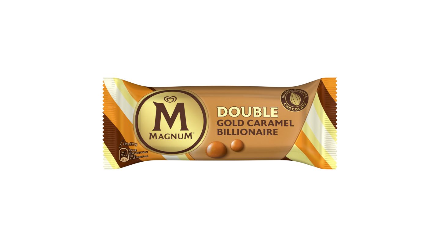 Magnum DOUBLE Caramel Gold Billionaire 85ml