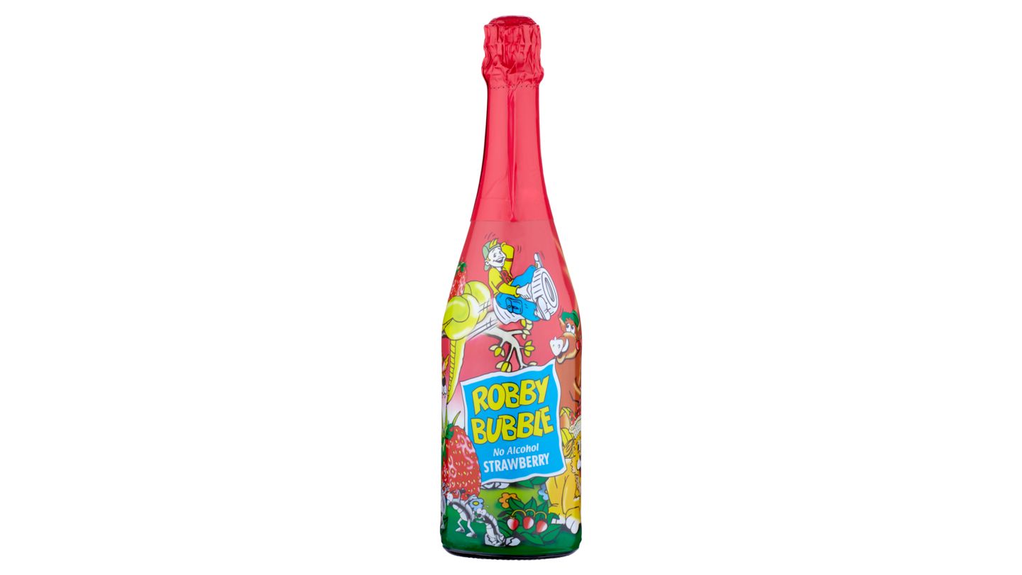 Robby Bubble - jahoda 0,75 l