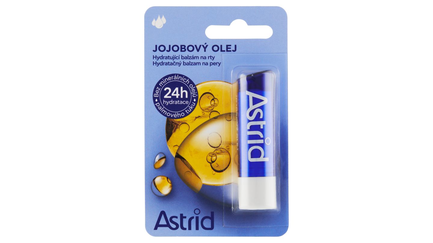 Astrid Jojobový olej hydratující balzám na rty 4,8g