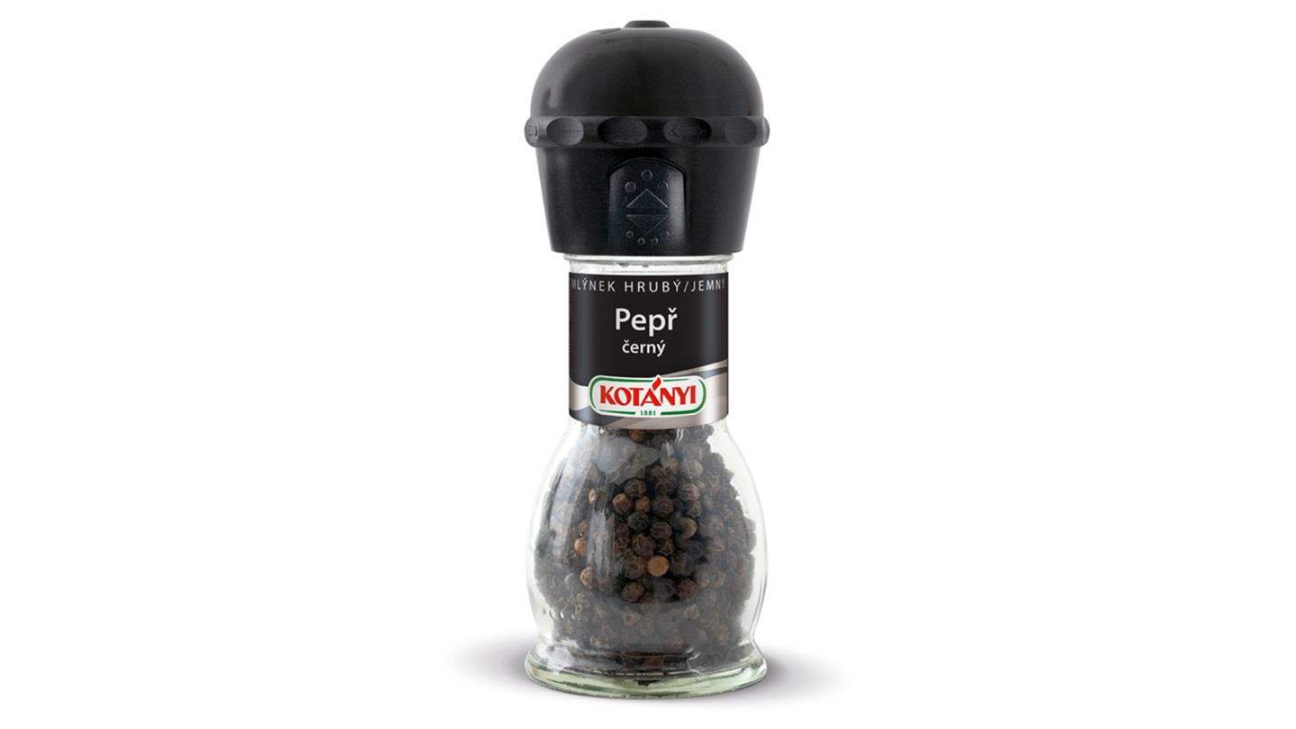 Kotányi Mlýnek Pepř černý 36g
