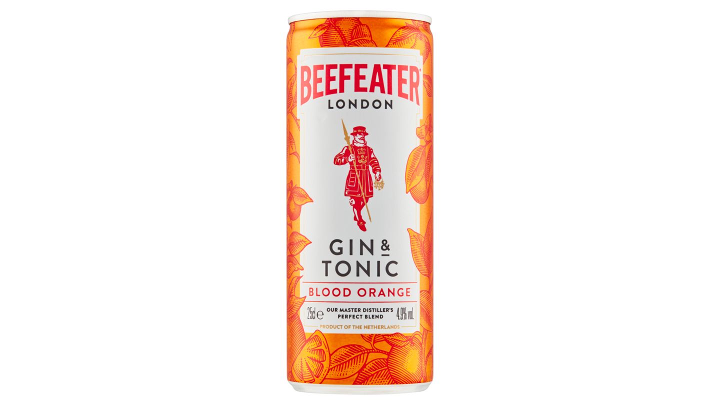 Beefeater Blood Orange Gin & Tonic 250ml