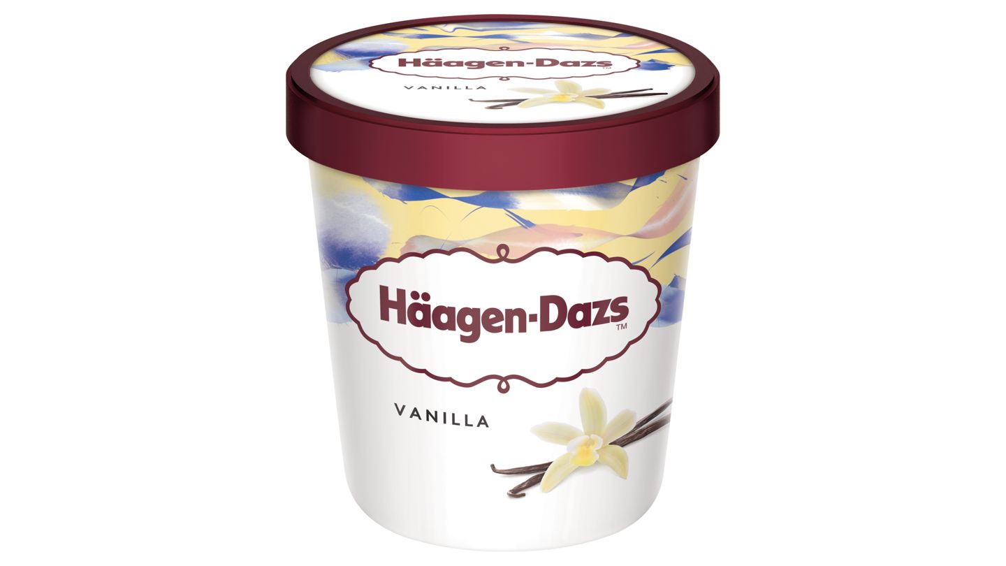 Häagen-Dazs Vanilkový mražený krém smetanový 460ml