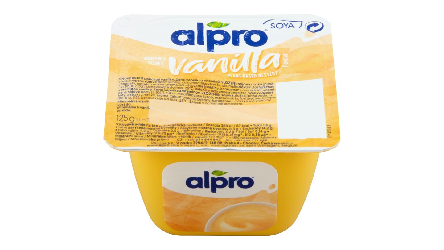 Alpro sójový dezert s vanilkovou příchutí 125g