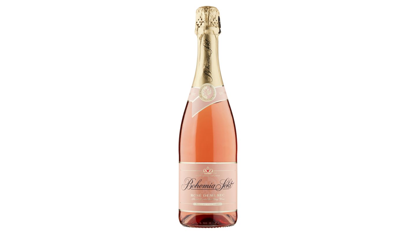 Bohemia Sekt Rose demi sec šumivé víno, 750 ml 12,0%