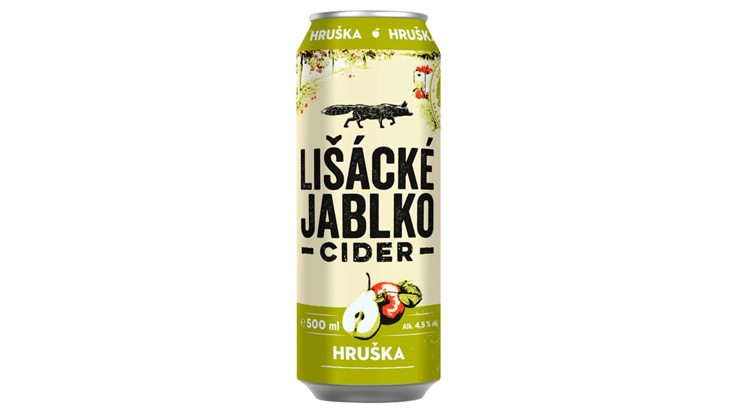 Lišácké jablko cider Hruška 0,5l