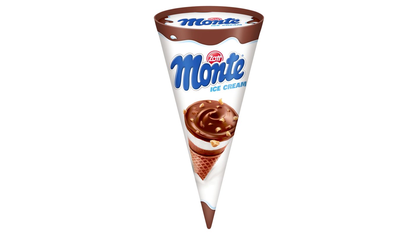 Monte Ice Cream Kornout 77g